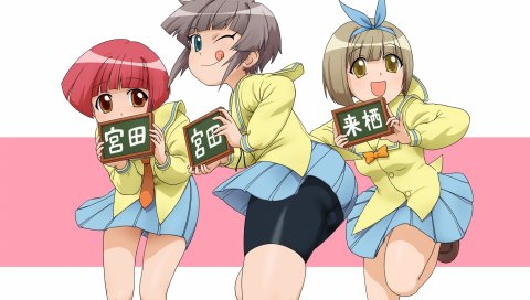 Pani poni dash, девушки, знаки, осанка