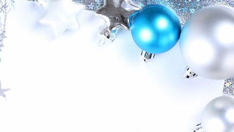 Рождественские украшения, воздушные шары, звезды, бумага