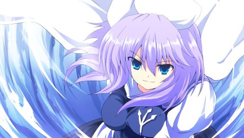 Коллекция touhou, девушка, челки, улыбка