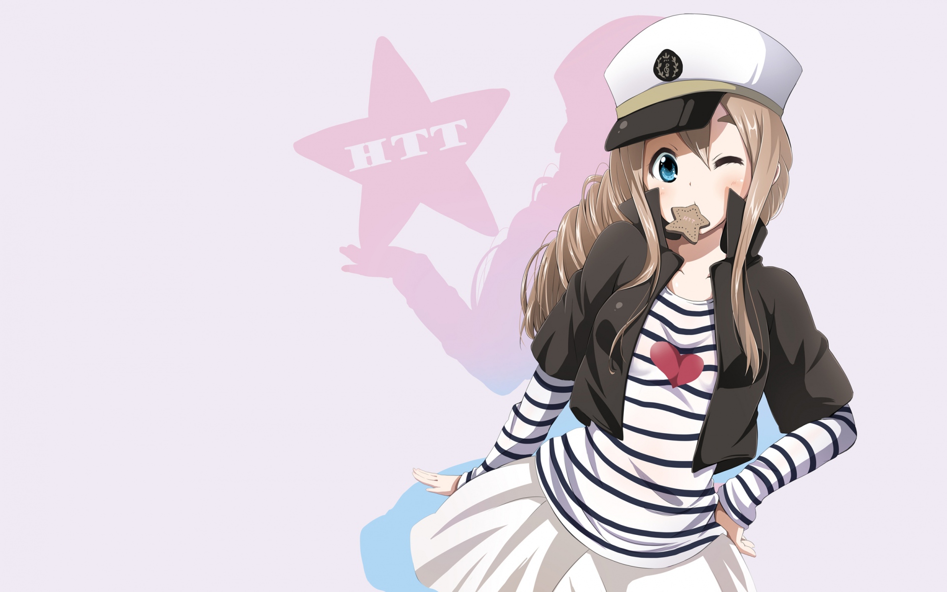 Картинки K-on девушка, юбка, тень фото и обои на рабочий стол