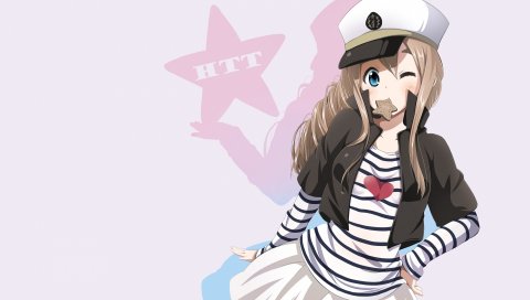 K-on девушка, юбка, тень