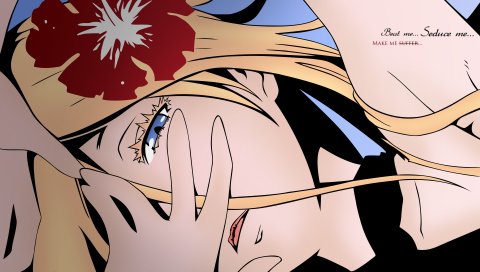 Sankarea, девушка, цветок, крупный план