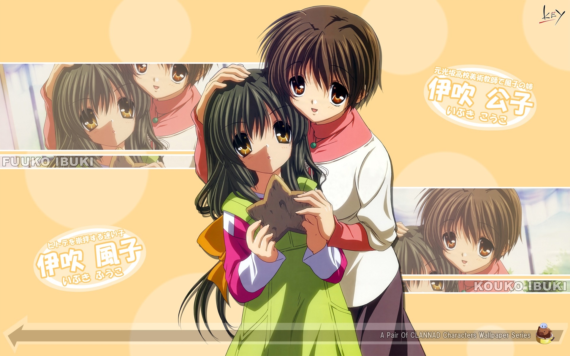 Картинки Clannad, мальчик, девушка, обнять фото и обои на рабочий стол