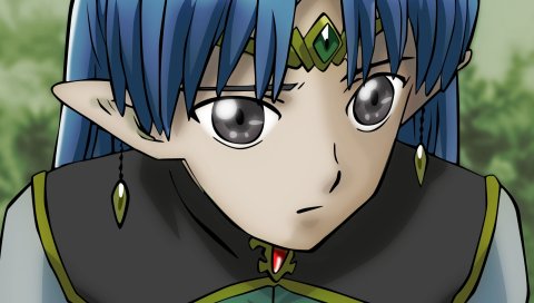 Seikai no senki, гребень звезд, lafiel, девушка, эльф, ювелирные изделия