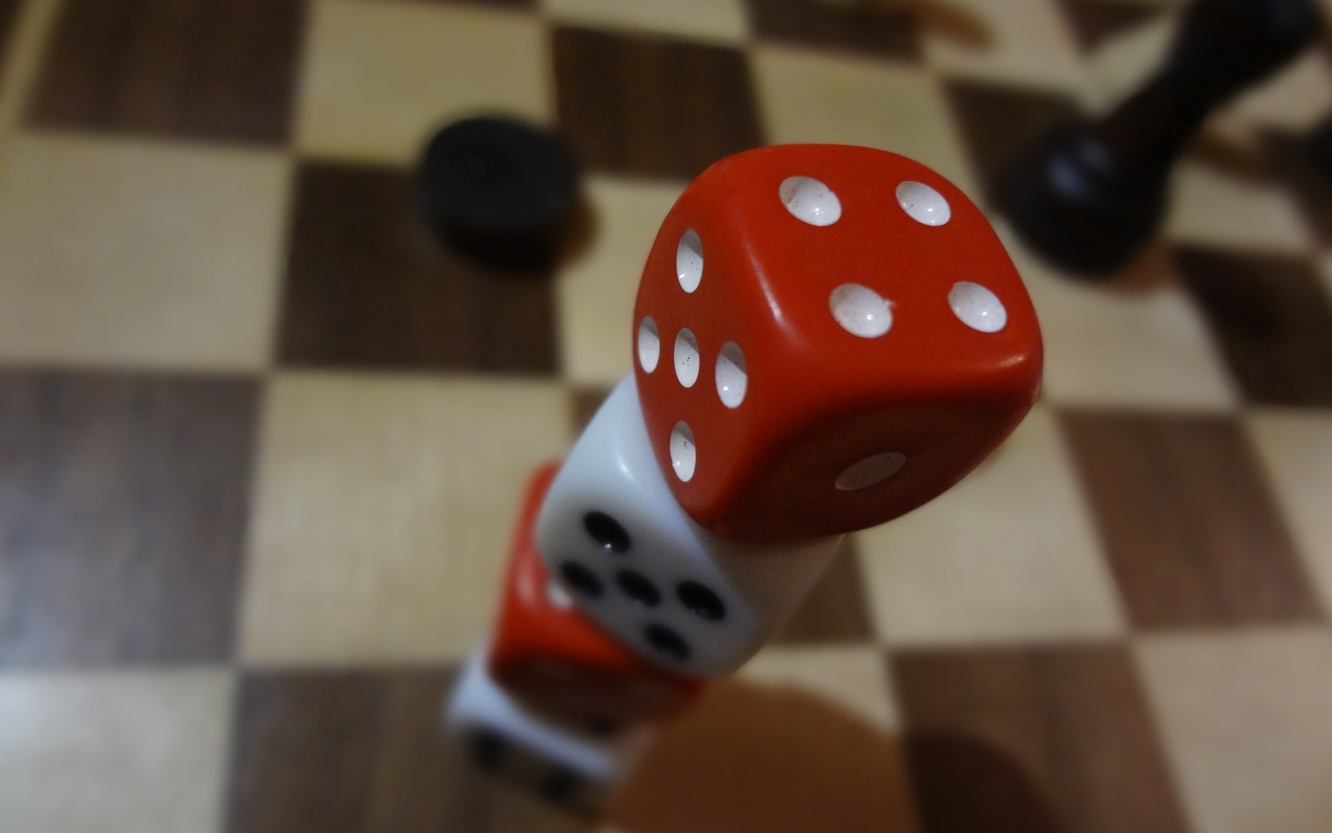 Картинки Кубики, кости, игра, размытие фото и обои на рабочий стол