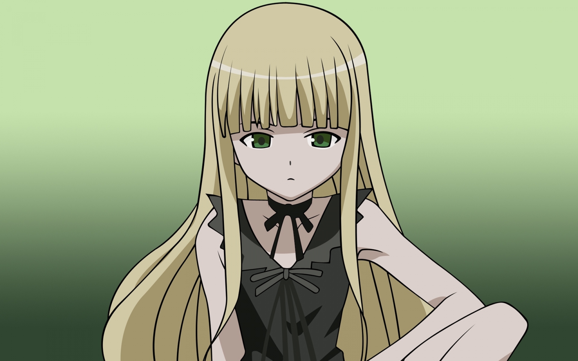 Картинки Mahou sensei negima, evangeline ak mcdowell, девушка, поза фото и обои на рабочий стол