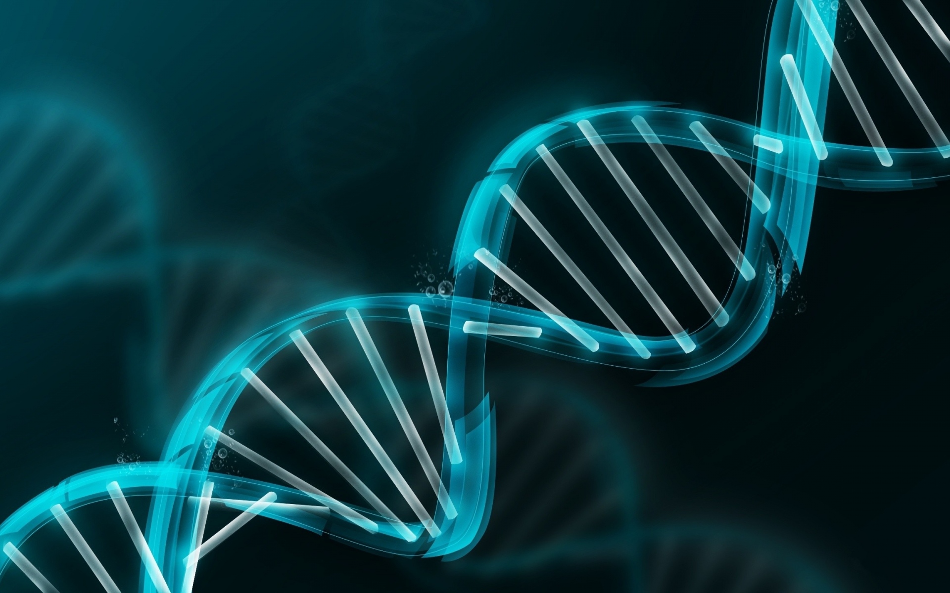 Картинки Dna, спираль, темные, линии, фото и обои на рабочий стол