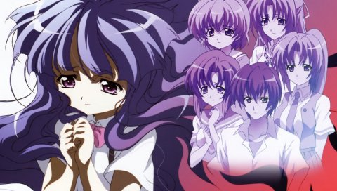 Higurashi no naku koro ni, ryuuguu rena, furude ika, sonozaki mion, houjou satoko, sonozaki shion, maebara keiichi, девушка, поза