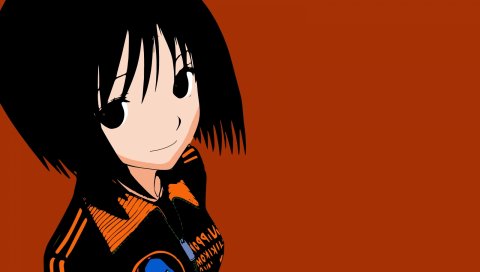 Nhk ni youkoso, nakahara misaki, девушка, брюнетка,