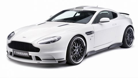 Aston martin, v8, vantage, 2008, белый, вид спереди, автомобили, спорт
