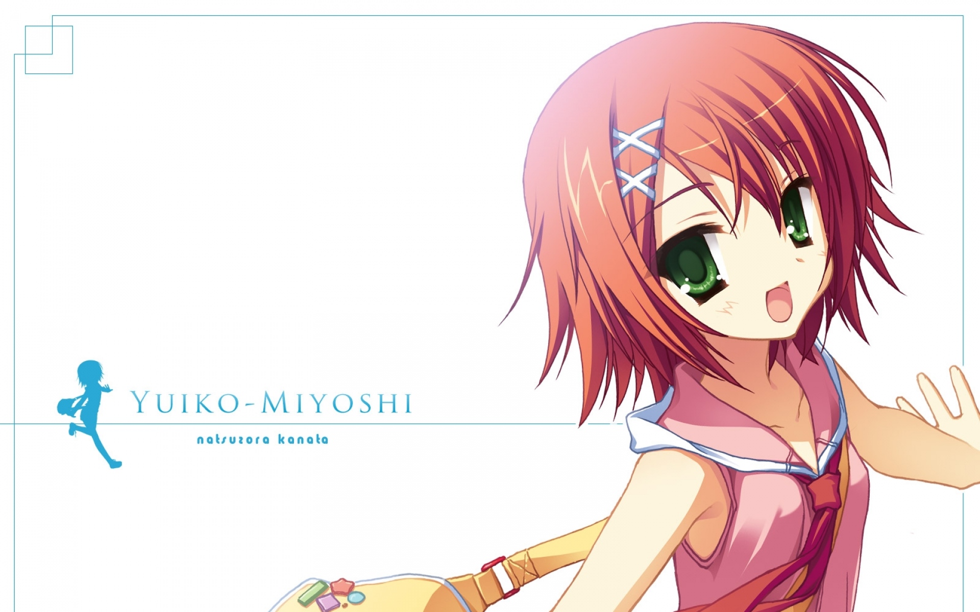 Картинки Muririn, kobuichi, natsuzora kanata, miyoshi yuiko, девушка, рука, сумка фото и обои на рабочий стол
