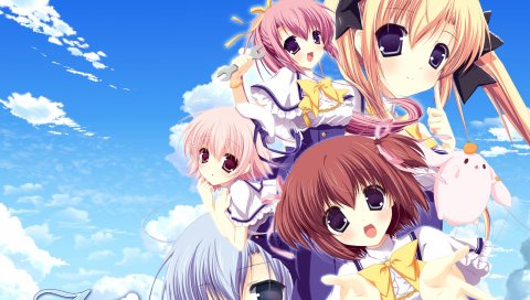 Miyasaka miyu, районы, riizu furanneru, mikage konoka, seifuku, nagamine ayana, natsumi yui, kamisato koto, girls, crowd