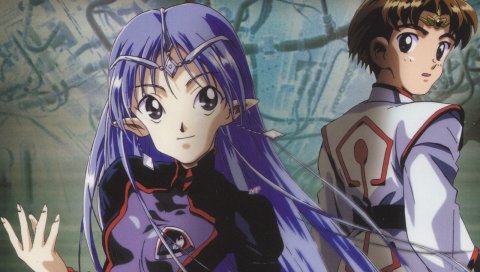 Seikai no senki, lafiel, jinto, мальчик, девушка, эльф