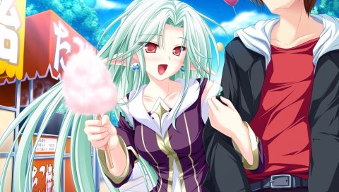 Tenmaso, magus tale, застольная сентиментальность, мальчик, девушка, ходьба