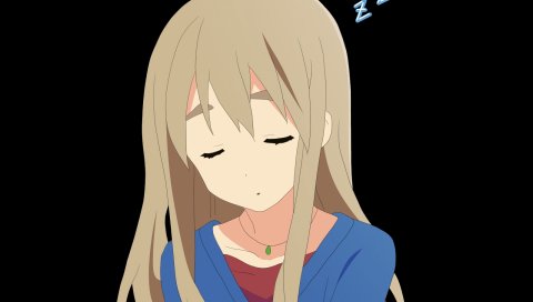 K-on, kotobuki tsumugi, девушка, блондин, сон