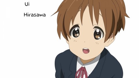 K-on, hirasawa ui, girl, bang, wonder