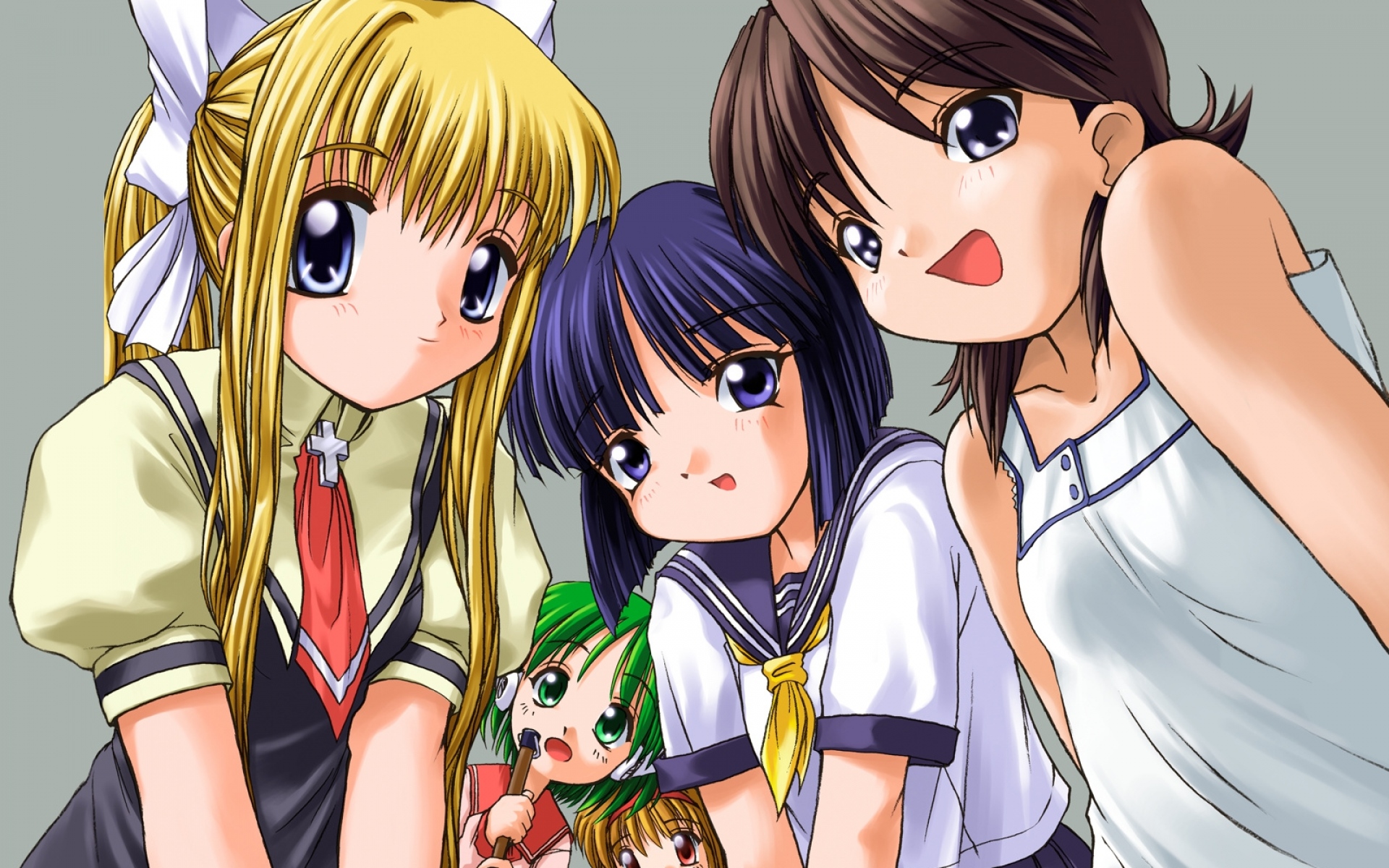 Картинки Bosshi, воздух, канон, к сердцу, kamio misuzu, tsukimiya ayu, девушка, радость фото и обои на рабочий стол