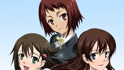 Истинные слезы, isurugi noe, yuasa hiromi, ando aiko, девушка, радость, фон