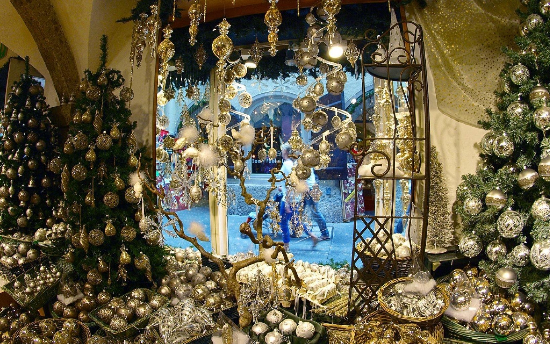 Картинки Деревья, рождественские украшения, атрибуты, магазин, магазин, обучение, праздник фото и обои на рабочий стол