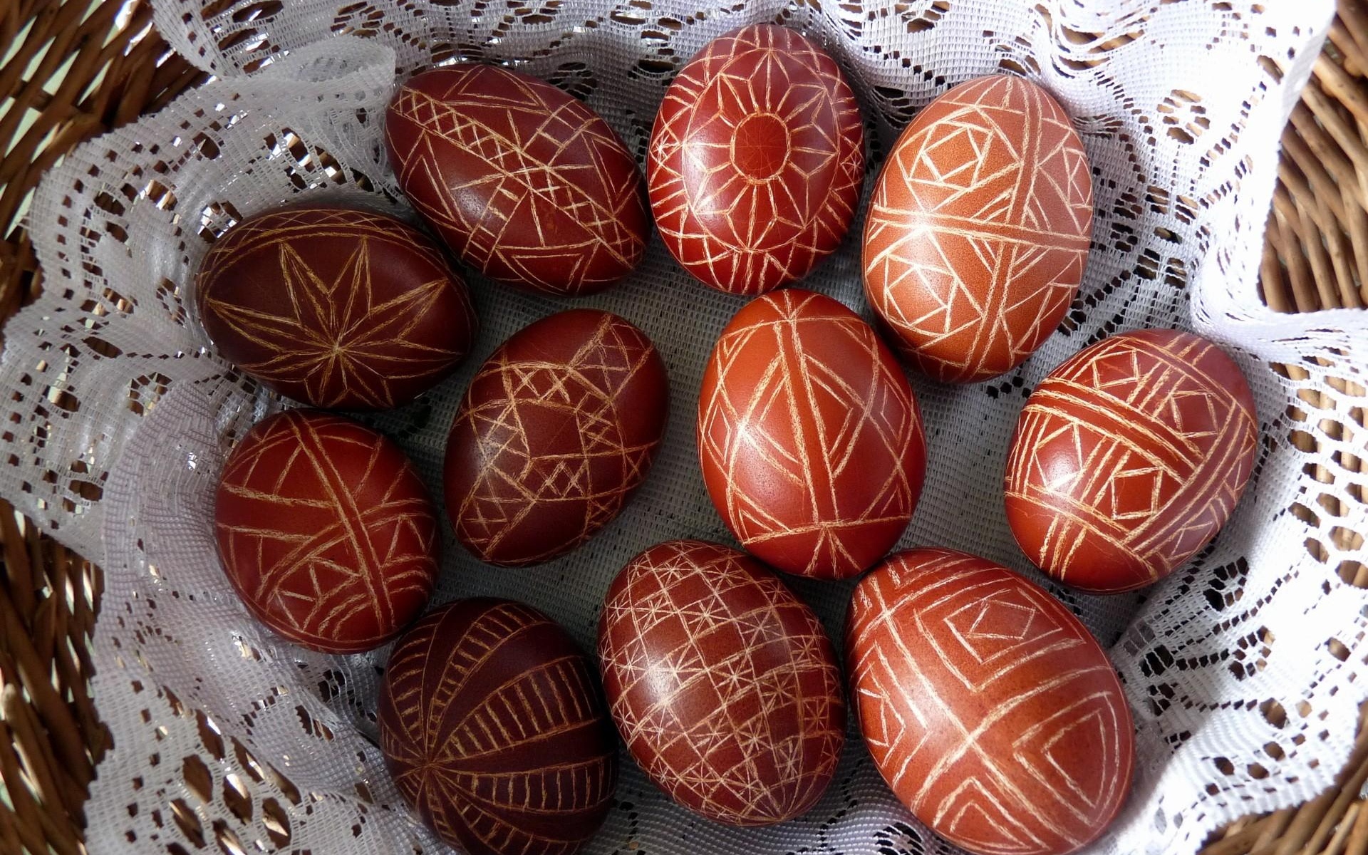 Картинки Паша, яйца, украшения, корзина, ткань, праздник фото и обои на рабочий стол