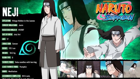 Наруто, hyuuga neji, девушка, брюнетка, осанка