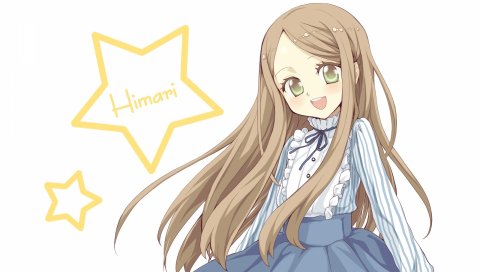 Oumi sanaka, mawaru penguindrum, takakura himari, девушка, платье, радость