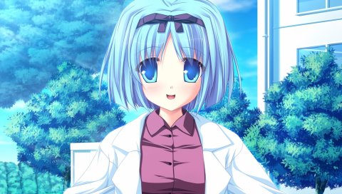 Tenmaso, magus tale, kujou yuuka, девушка, улыбка, халат