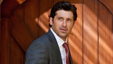Patrick dempsey, брюнетка, взгляд, знаменитость, куртка, стиль