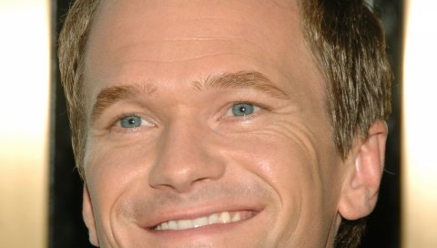 Neil patrick harris, блондин, голубоглазый, взгляд, улыбка