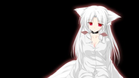 Tenmaso, inakoi, девушка, уши, пижама