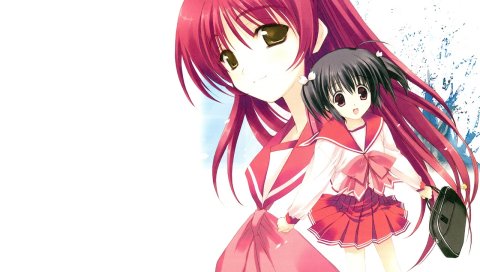 К сердцу 2, kousaka tamaki, yuzuhara konomi, девушки, движение
