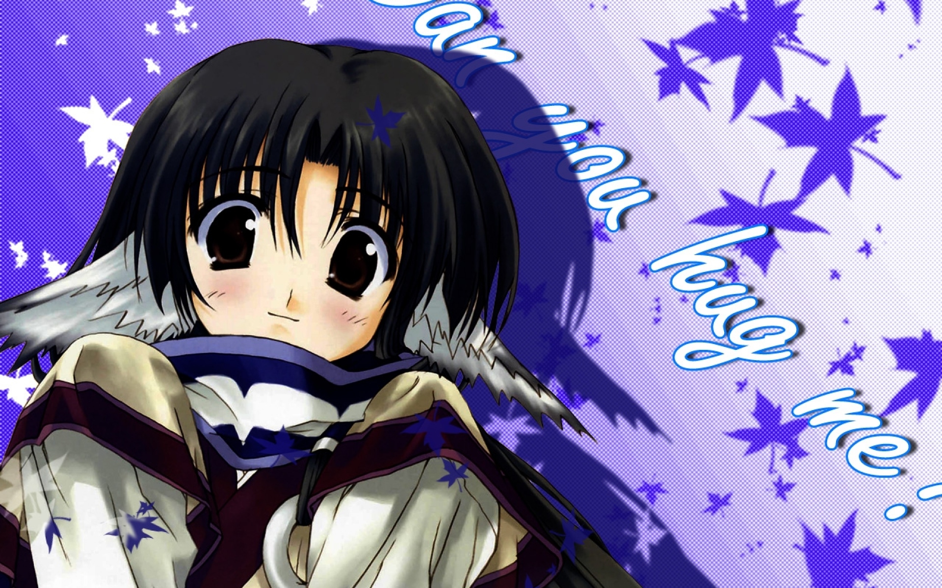 Картинки Utawarerumono, eruruw, девушка, брюнетка, улыбка, взгляд фото и обои на рабочий стол