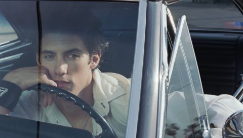 Milo ventimiglia, брюнетка, автомобиль, стекло, фотосессия