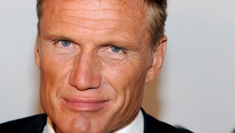 Dolph lundgren, лицо, улыбка, морщины, глаза, голубые глаза