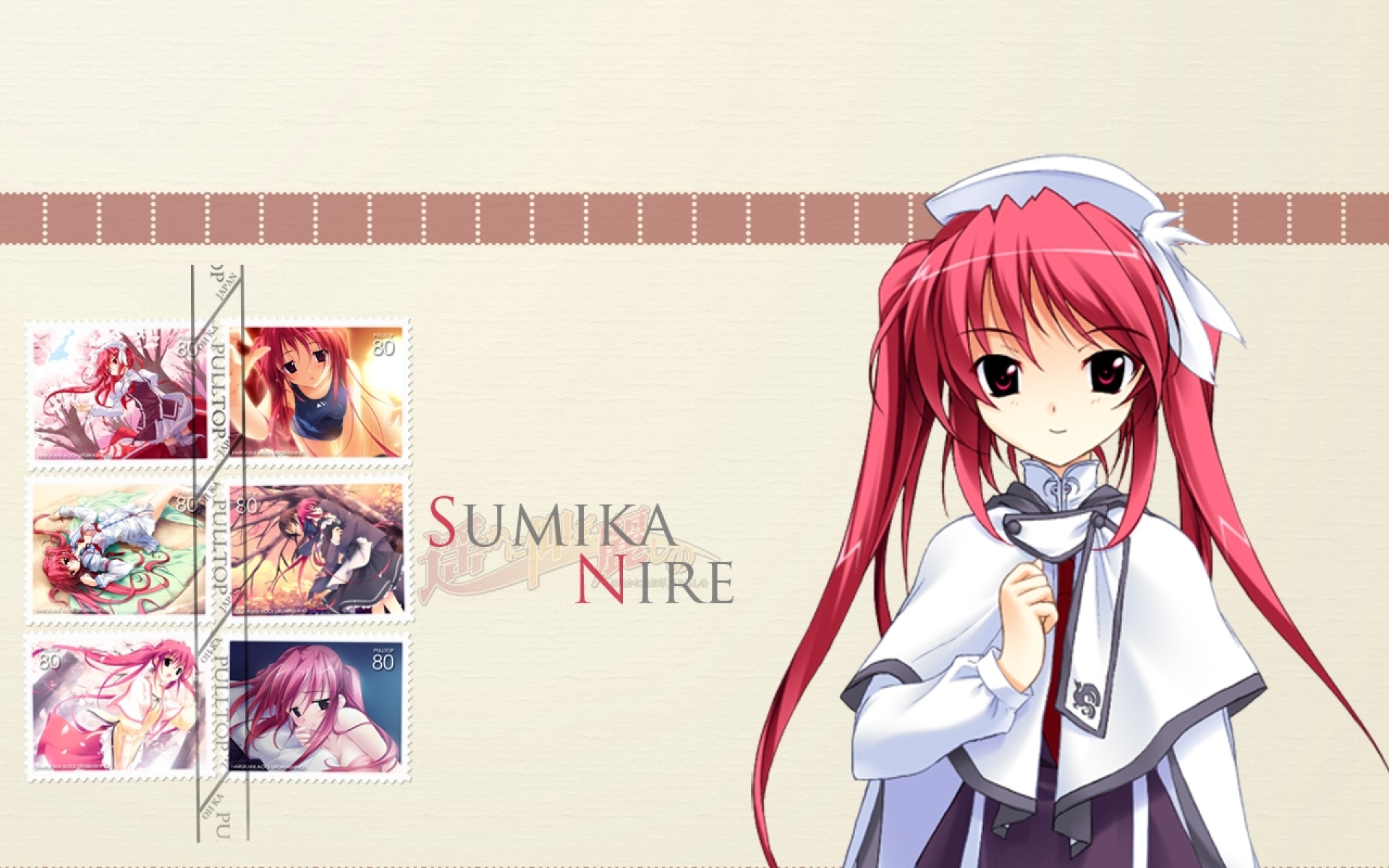 Картинки Sumika nire, девушка, молодые, розовые волосы, челки, улыбка фото и обои на рабочий стол