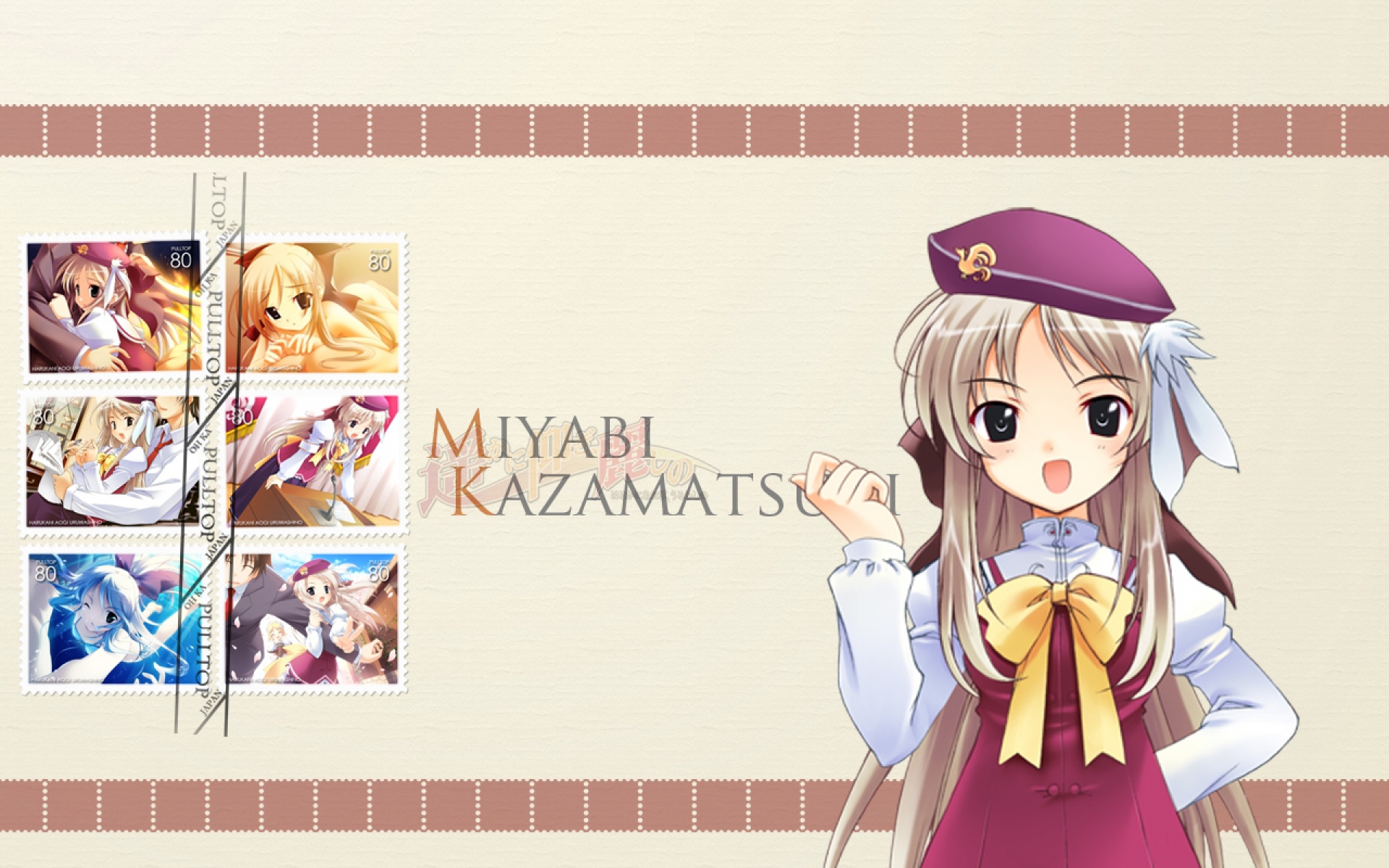 Картинки Miyabi kazamatsuri, девушка, милый, улыбка, жест фото и обои на рабочий стол