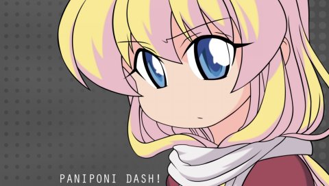 Pani poni dash, rebecca miyamoto, девушка, блондин, шарф
