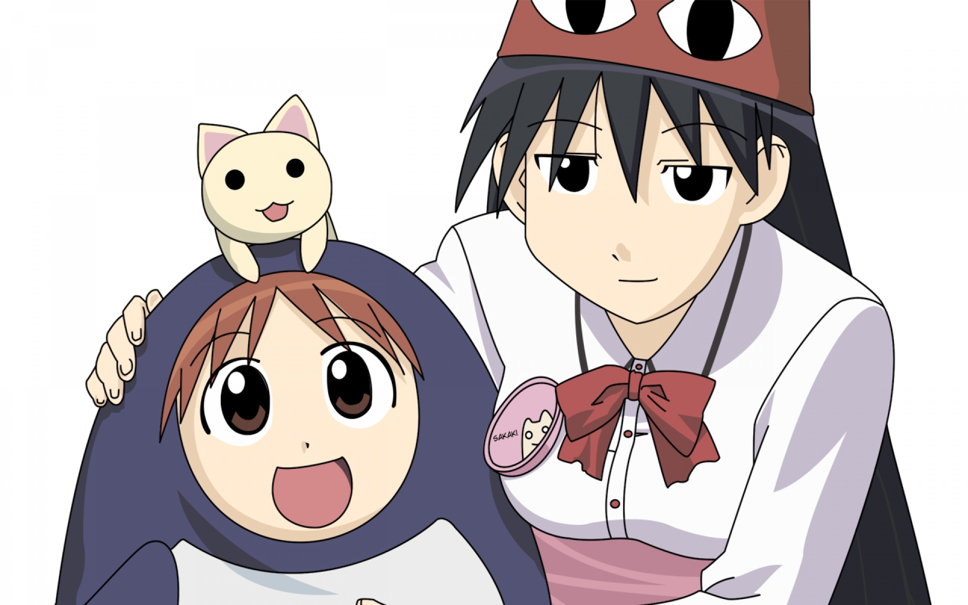 Картинки Kyouran kazoku nikki, девушка, руки, зеленые глаза, взгляд фото и обои на рабочий стол