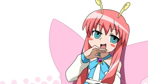 Kyouran kazoku nikki, hiratsuka raichou, девушка, крылья, зевая