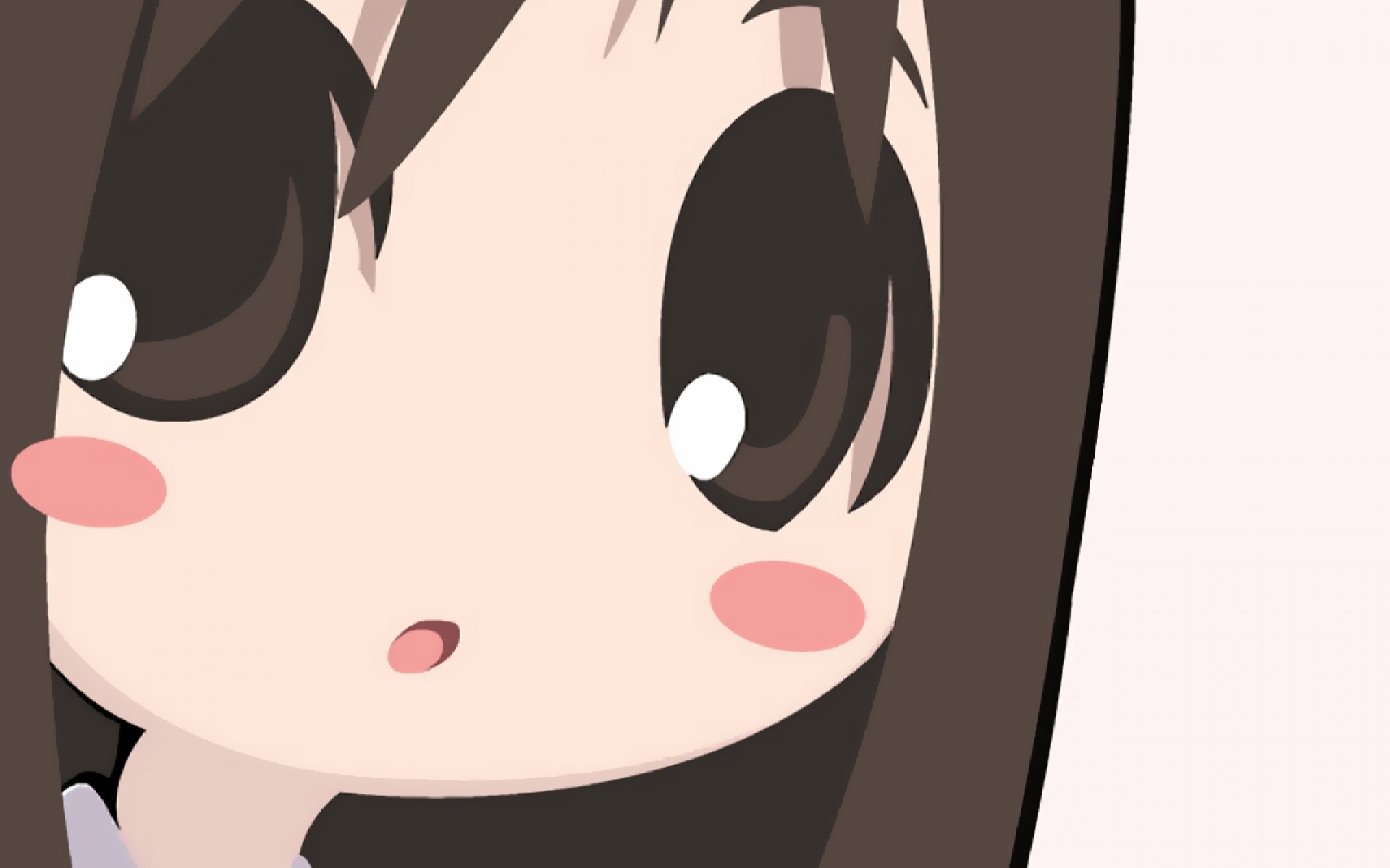 Картинки Azumanga daioh, девушка, брюнетка, челки, крупный план фото и обои на рабочий стол