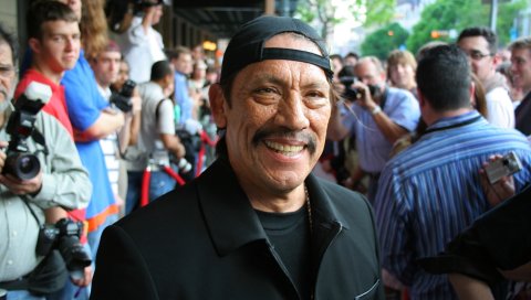 Danny trejo, мужчина, актер, лицо, морщины, шляпа, улыбка