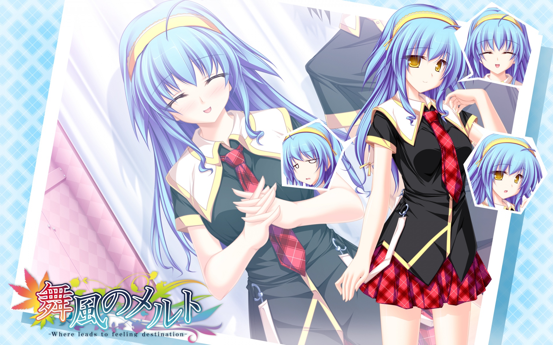 Картинки Tenmaso, maikaze no melt, hiiragi tsukino, девушка, юбка, галстук, фото фото и обои на рабочий стол