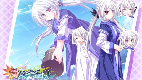 Tenmaso, maikaze no melt, suzu, suzukaze no melt, девушка, молодой, фотография