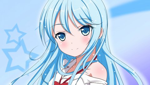 Denpa onna to seishun otoko, touwa erio, девушка, милый, волосы