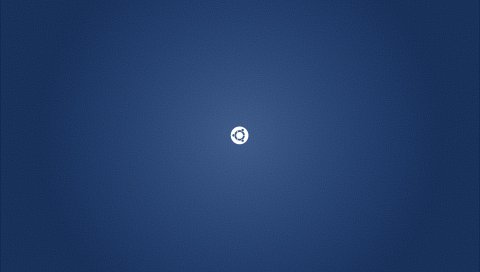 Ubuntu, os, pc, белый, синий
