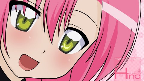 Hayate no gotoku, katsura hinagiku, девушка, лицо, крупный план