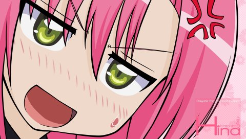 Hayate no gotoku, katsura hinagiku, девушка, крупный план, bang