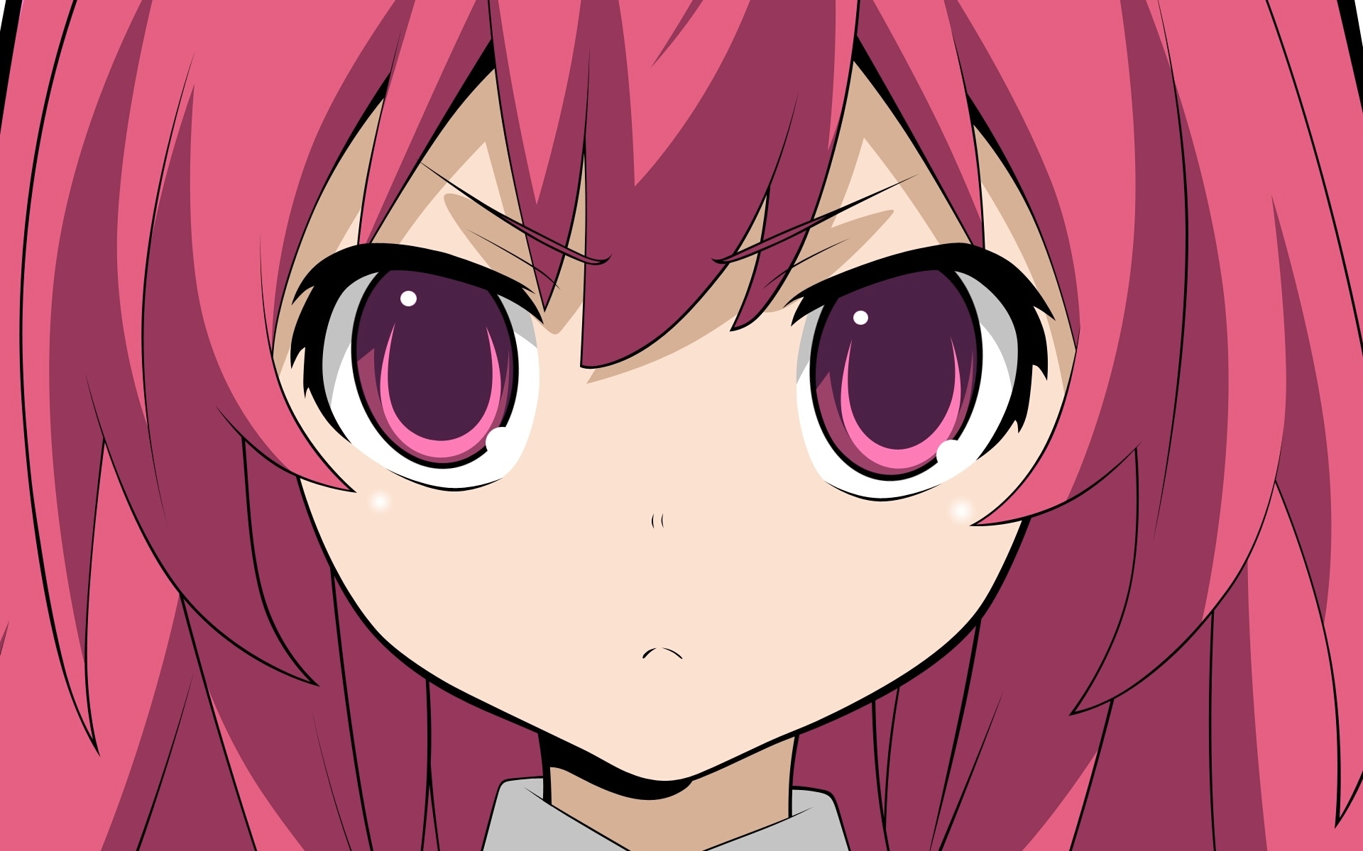 Картинки Toradora, aisaka taiga, девушка, челки, глаза фото и обои на рабочий стол