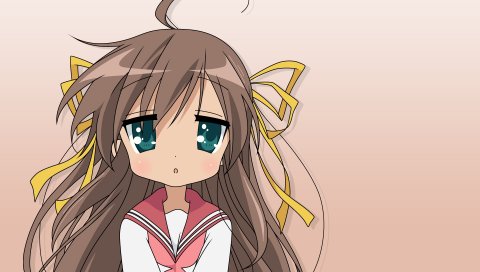 Удачливая звезда, да капо, izumi konata, asakura nemu, девушка, брюнетка, глаза, печаль