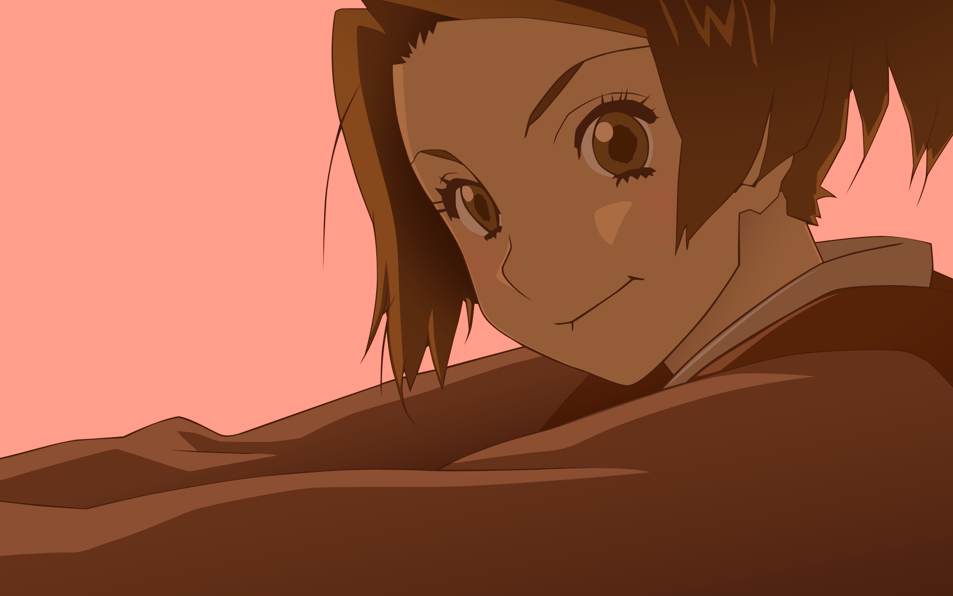 Картинки Самурай champloo, фуу, девушка, крупный план, улыбка фото и обои на рабочий стол